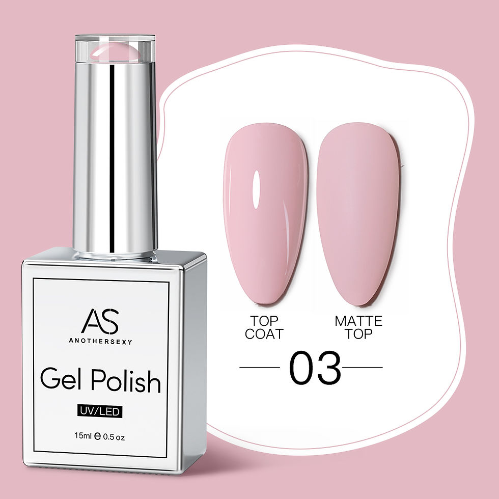 Thumbnail: AS 15ml Tpo Free Hema Free  Base Coat Top Coat Gel Nail Polish Long Lasting Soak