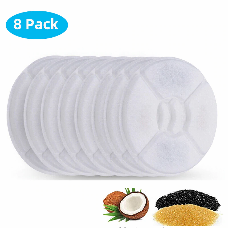 Miniatura: Replaced Activated Carbon Filter for Cat Water  Fountain Flower for Pet Dog