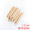 Miniatura: 4 Different Sizes Orange Wood Sticks for Cuticle Pusher Cuticle Remove for Nails