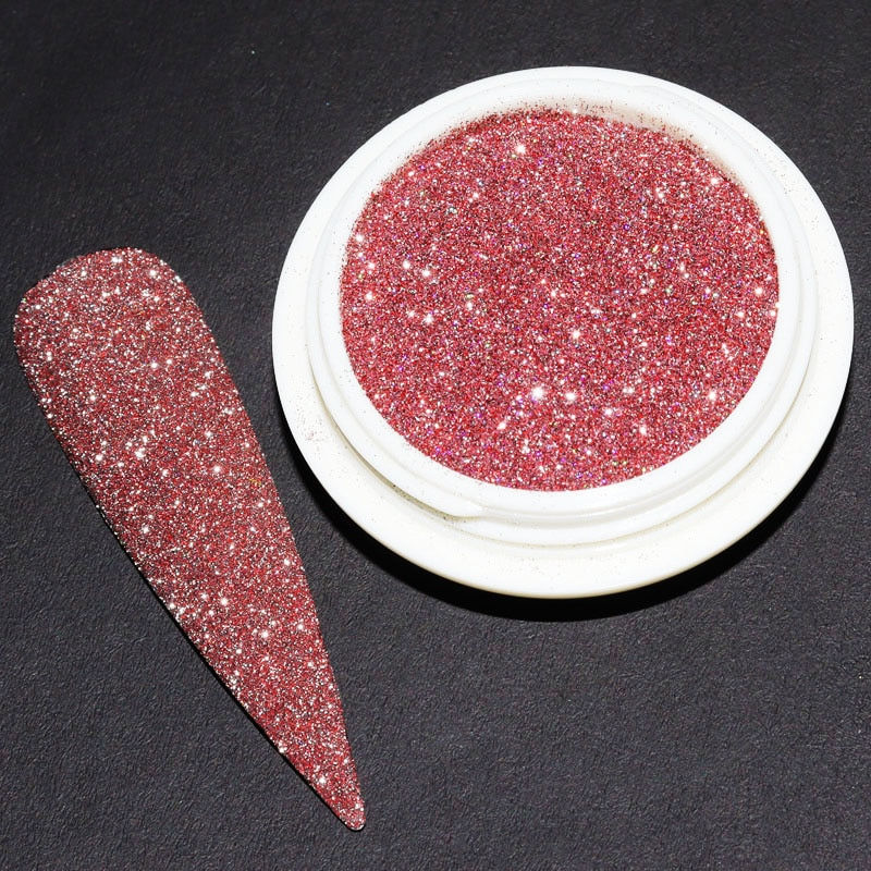 Thumbnail: Effect Glitter Sequins Iridescent Nail Star Dust Glitter 5 Grams1 Box