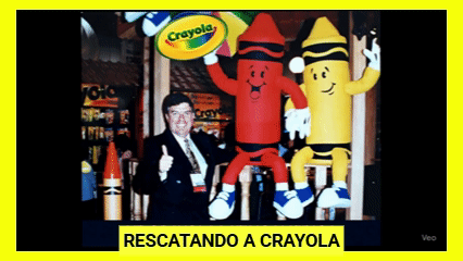 JUAN CARLOS ERDOZÁIN AL RESCATE DE CRAYOLA MÉXICO EN 1998
