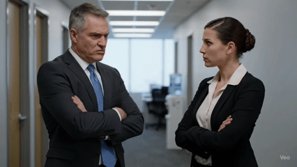 DIRECTOR ENOJADO Y DISCUTIENDO.gif