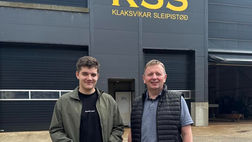 Jóhannes Atlason Rasmussen útlærdur maskinsmiður hjá KSS