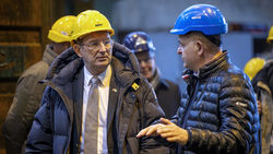Danish Defence Minister Visits MEST Shipyard in the Faroe Islands