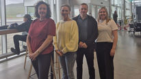Port of Vagur on a learning and inspirational visit to Iceland