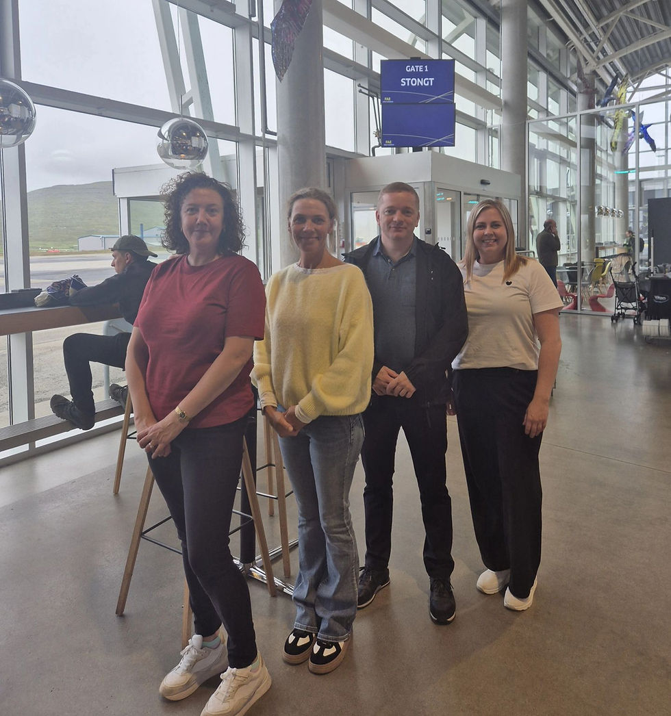 Port of Vagur on a learning and inspirational visit to Iceland