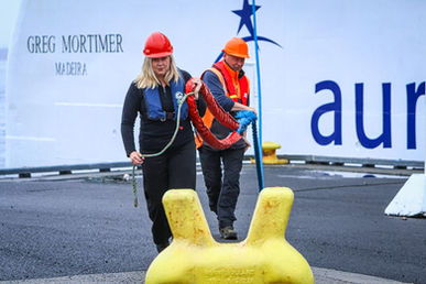 Cruise season begins in Port of Vágur with two maiden calls