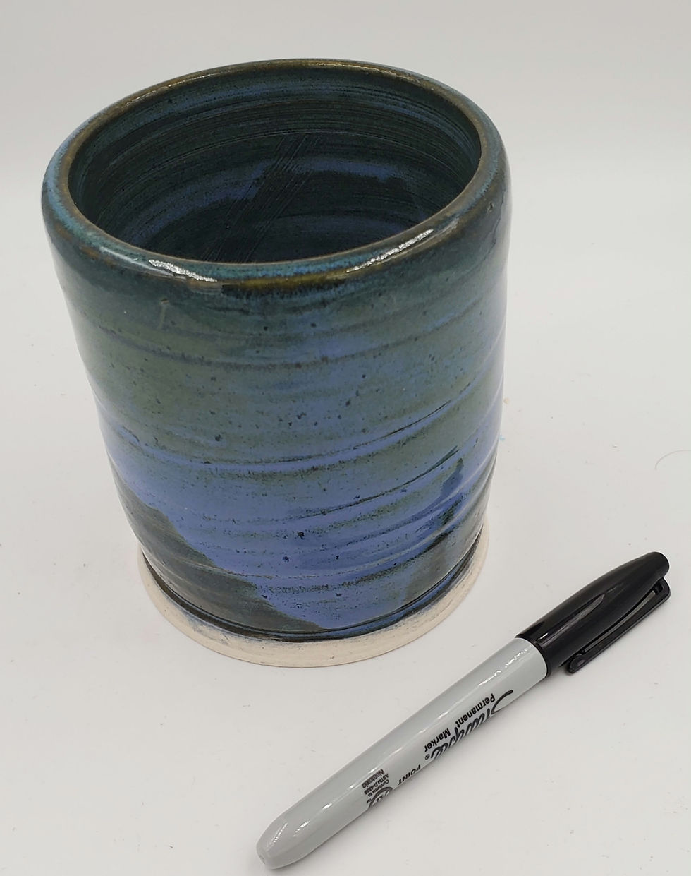 Thumbnail: Small Blue-Green vase 