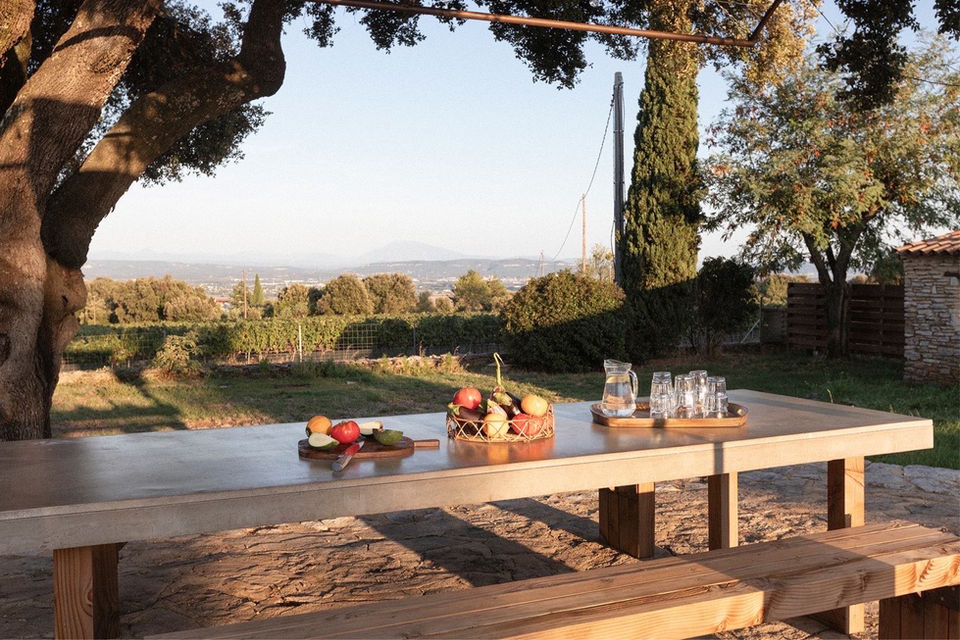 Gîte en pleine nature -Terrasse avec vue panoramique - @Gregoire Edouard