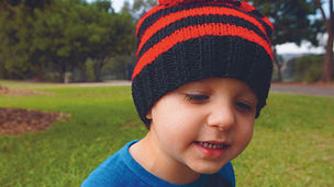 Easy beanie knitting pattern!