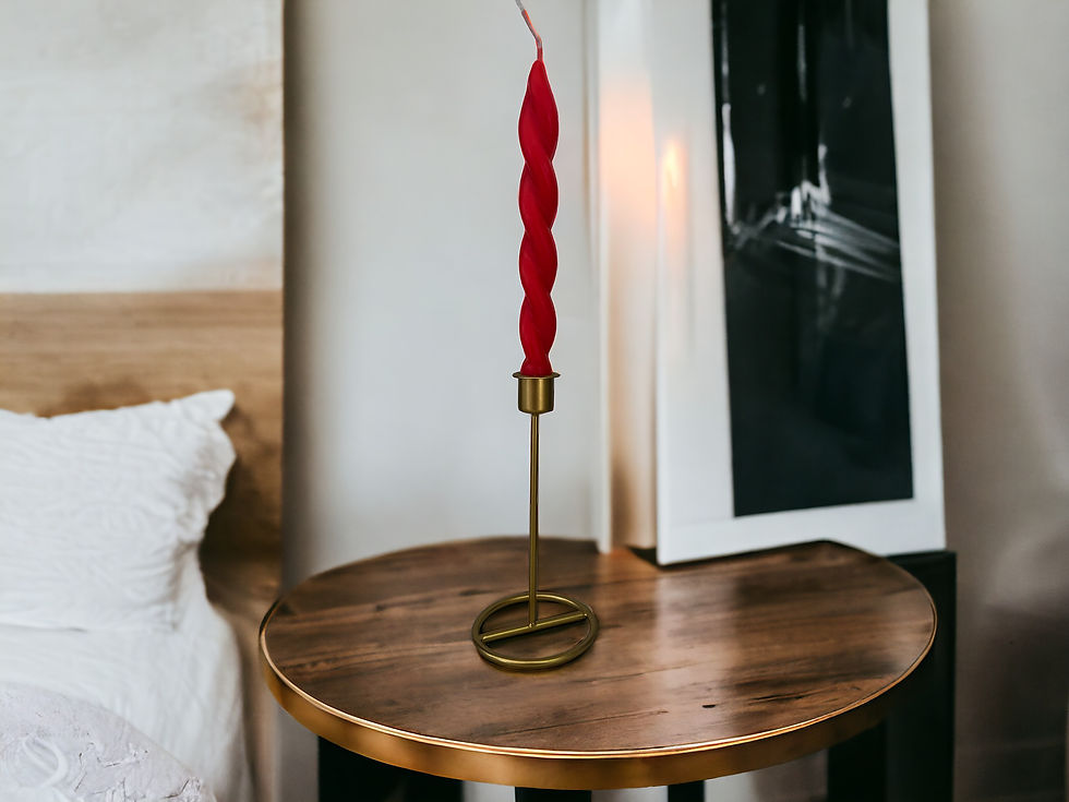 Thumbnail: Twisted Taper 2pcs - Candle Set