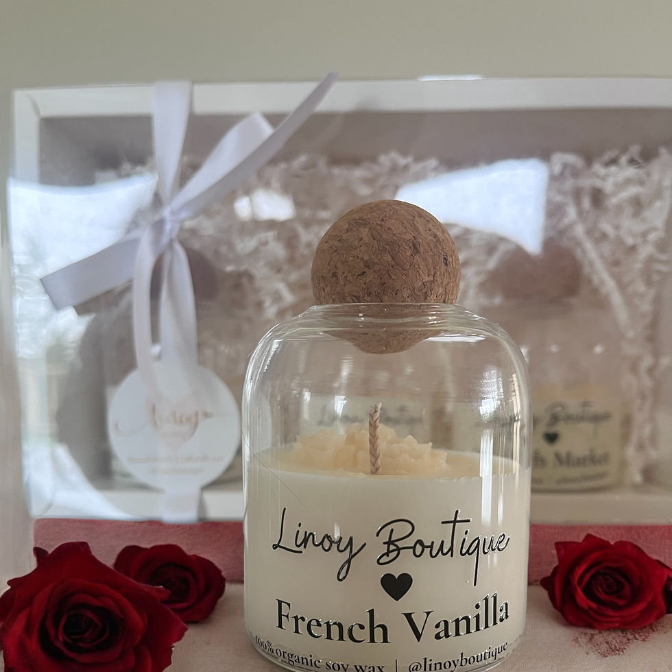 Thumbnail: Set of 3 XS Ball Cork Jar Candles