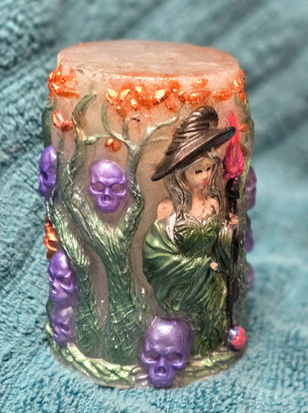 Thumbnail: Witch Resin Art Décor – Mystical Handmade Resin Piece