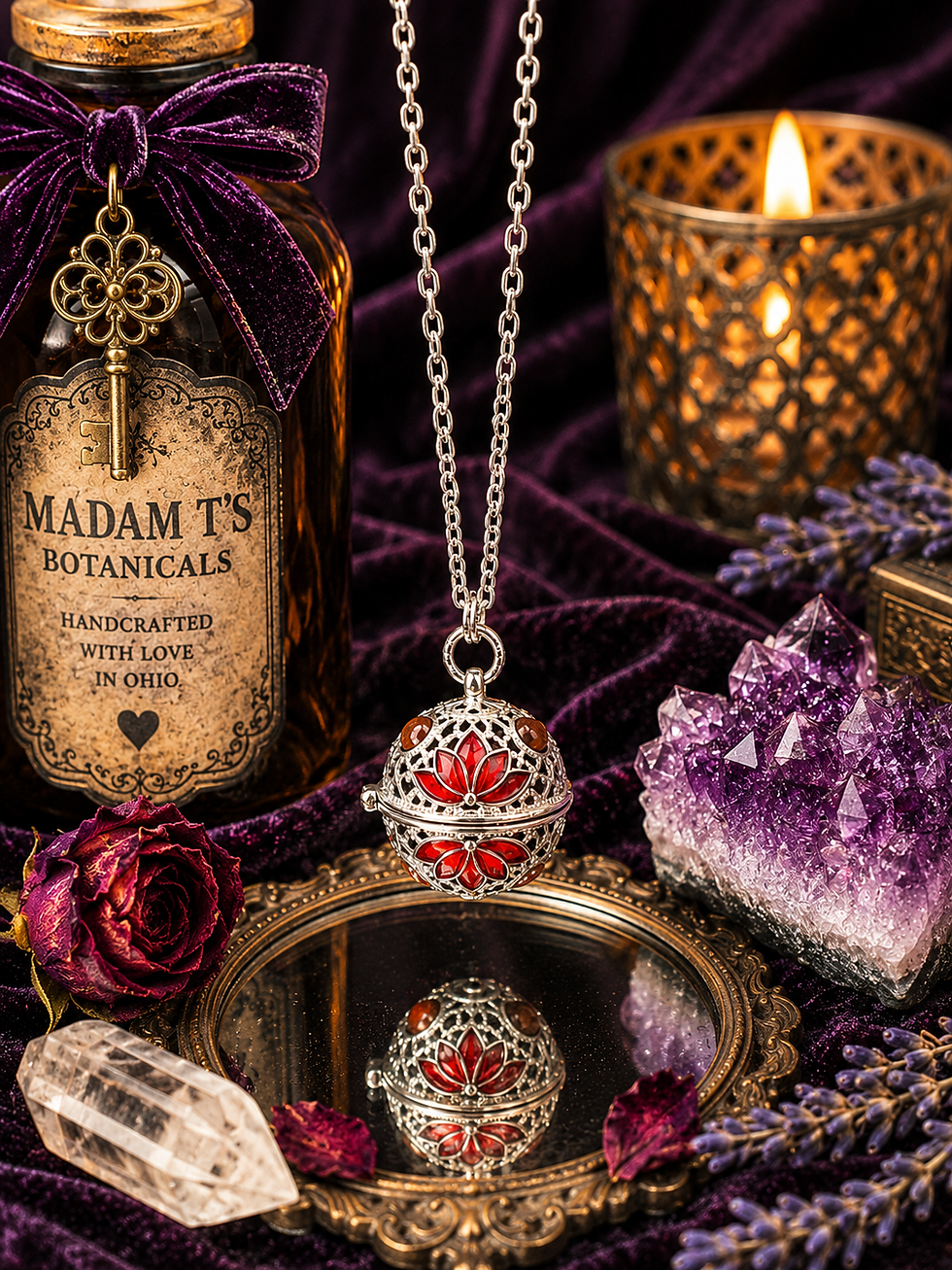Hình thu nhỏ: Lava Stone Essential Oil Diffuser Pendant Necklace