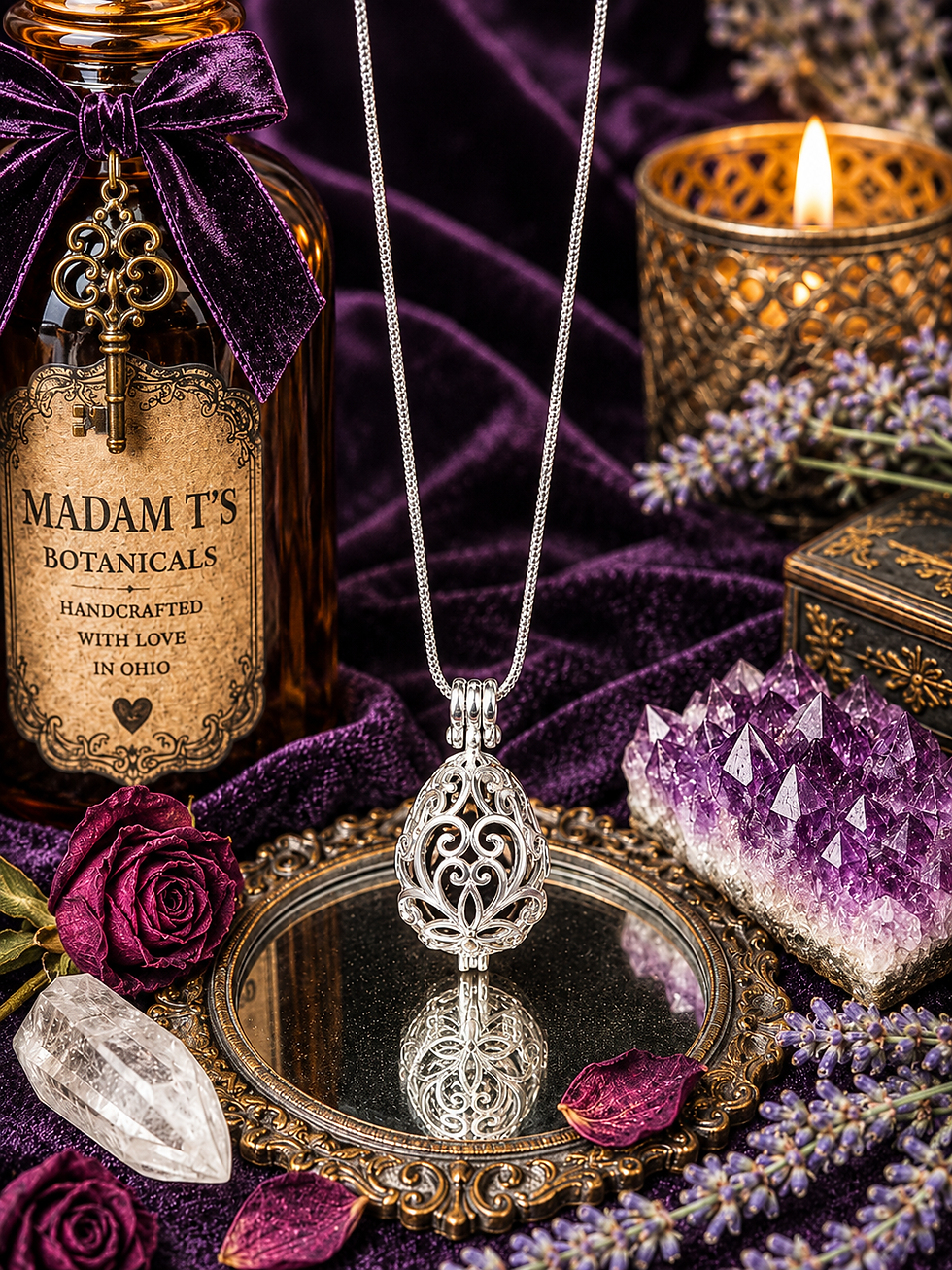Hình thu nhỏ: Lava Stone Essential Oil Diffuser Pendant Necklace