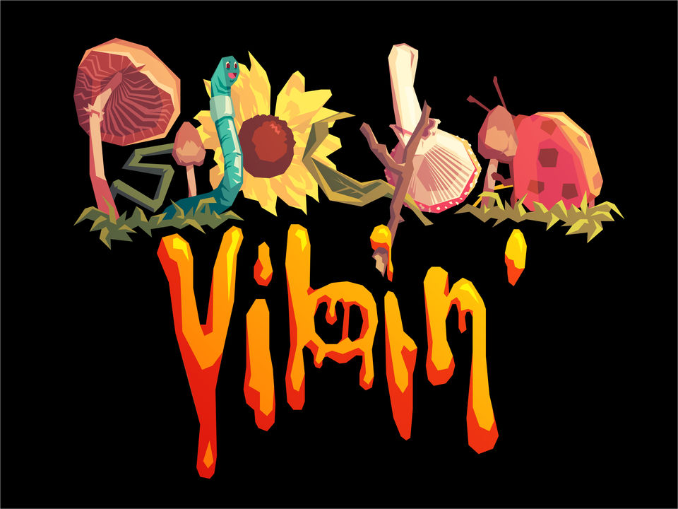 Sticker I designed inspired by magic mushrooms