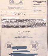 Muebles e inmuebles en venta en la República Dominicana.