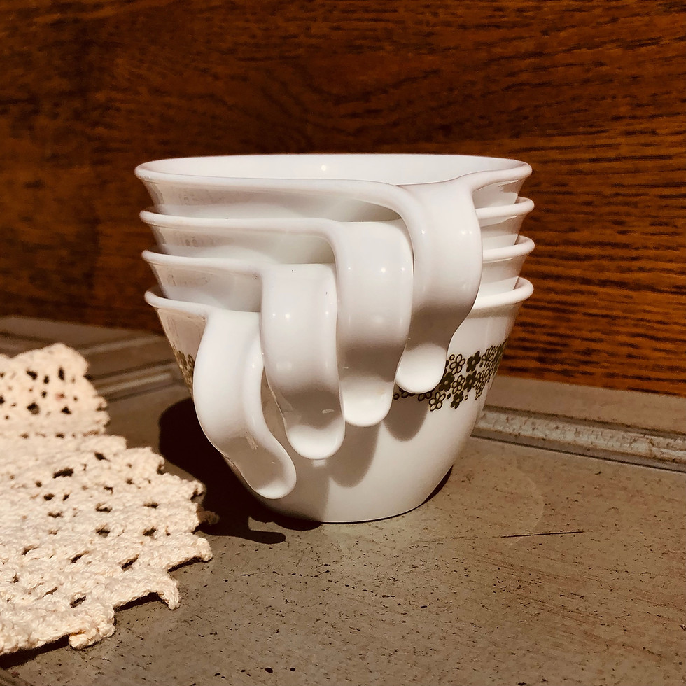 Thumbnail: Crazy Daisy Tea Cups Set of 4
