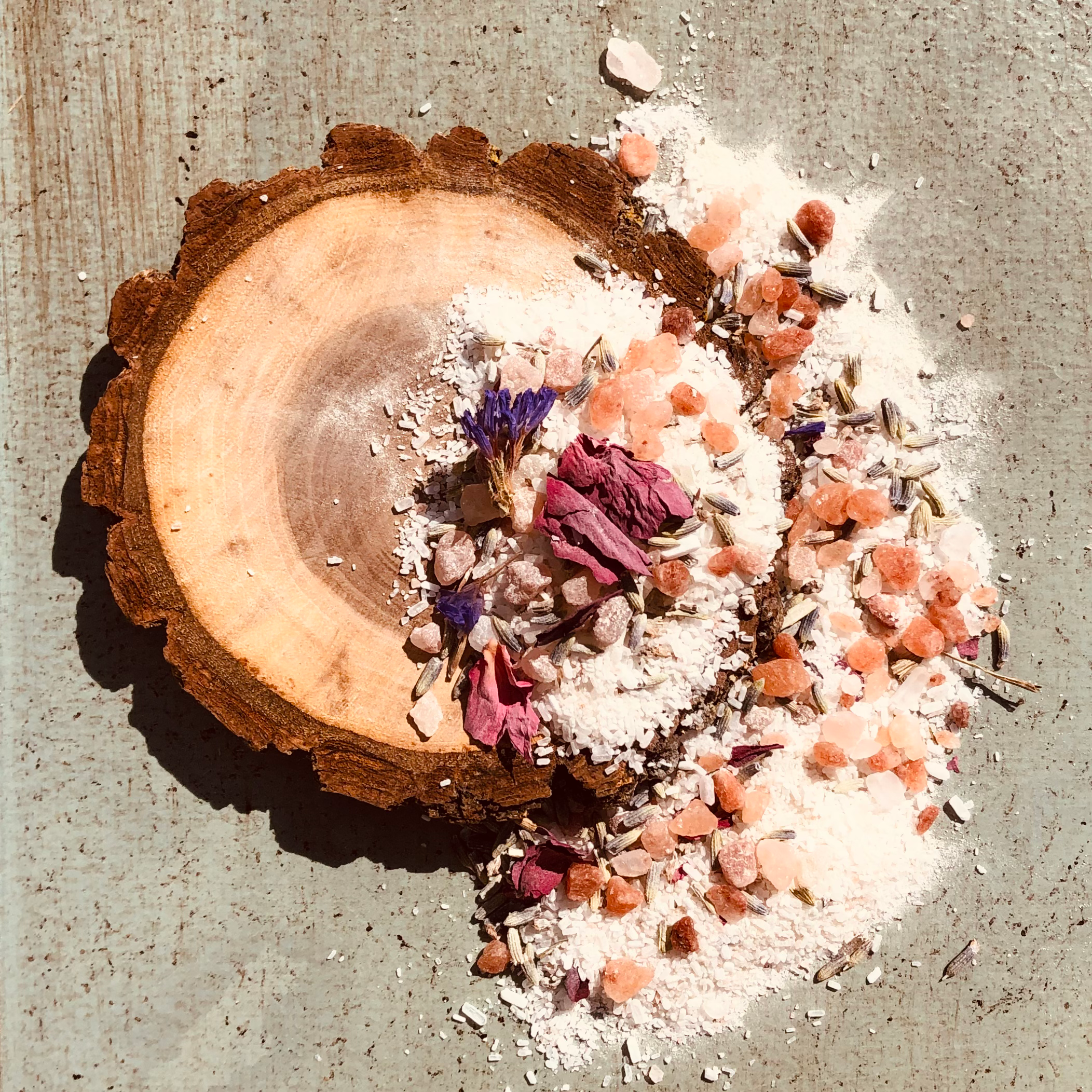 Goat Milk and Salts Bath Tea
