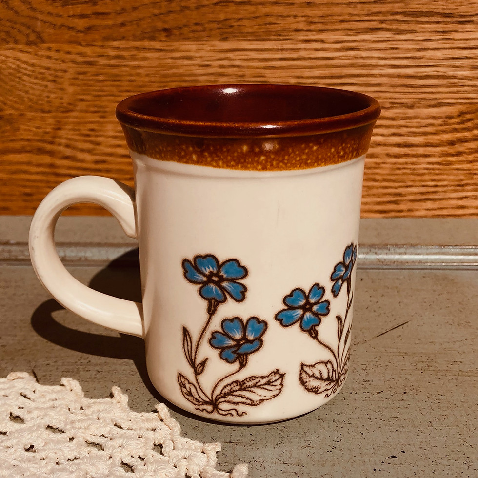 Thumbnail: Primula Flowers Stoneware Mugs
