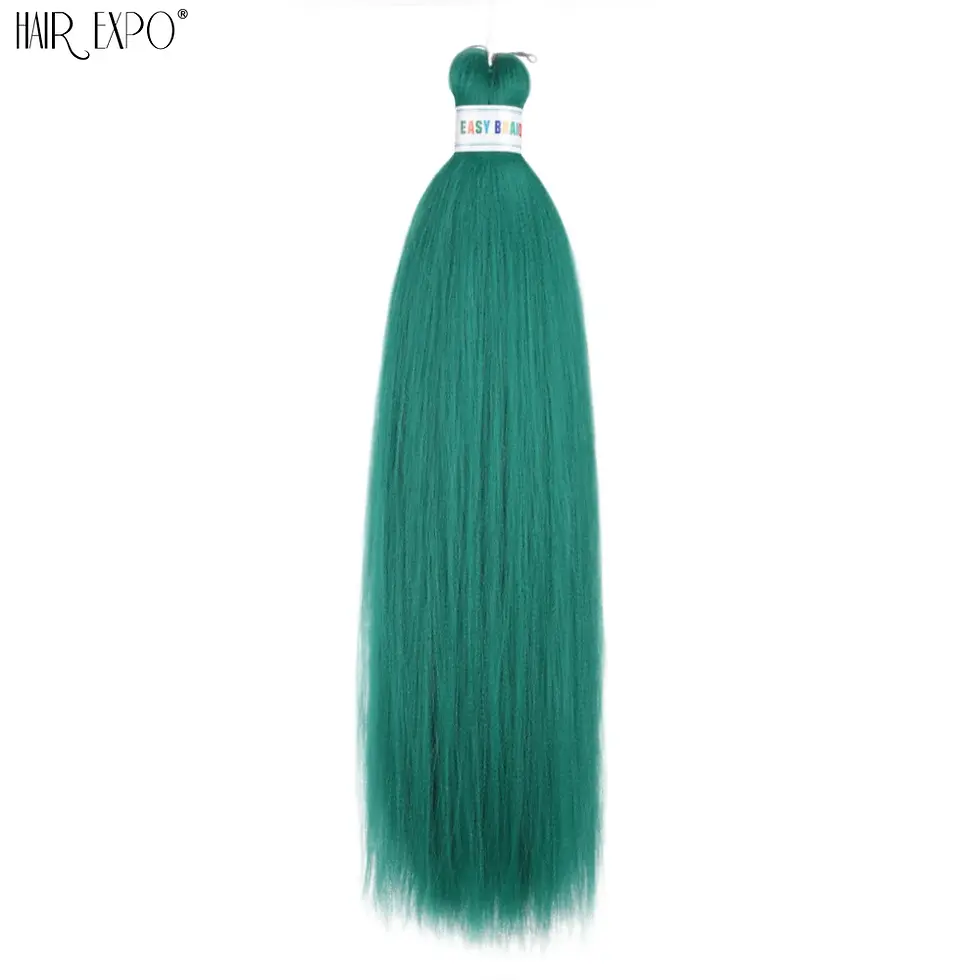 Thumbnail: 26Inch Easy Braids Hair Synthetic Colourful Pre Stretched Braiding Hair