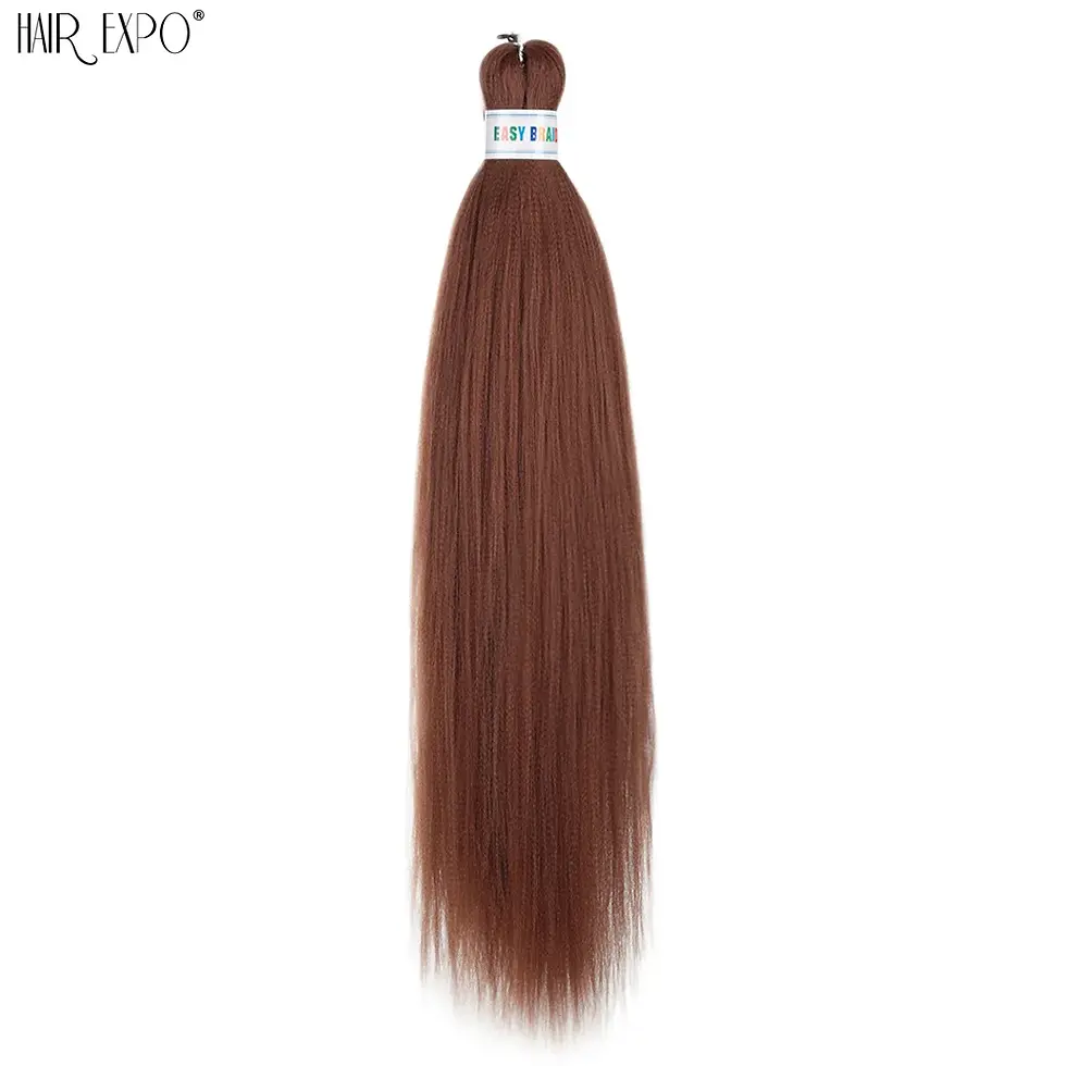 Thumbnail: 26Inch Easy Braids Hair Synthetic Colourful Pre Stretched Braiding Hair
