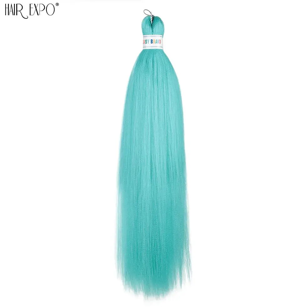 Thumbnail: 26Inch Easy Braids Hair Synthetic Colourful Pre Stretched Braiding Hair