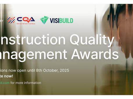 Construction Quality Management Awards banner