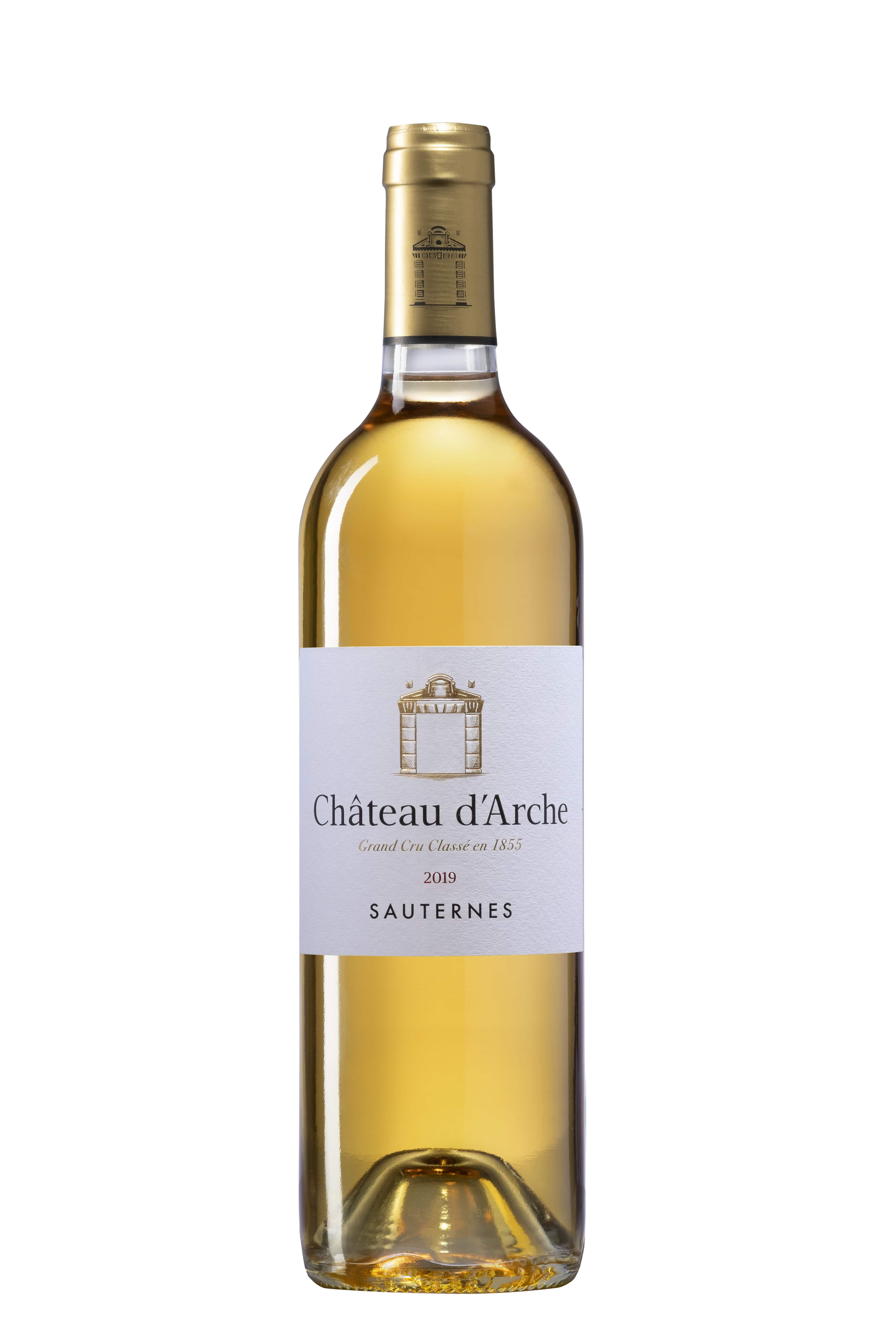 Bouteille de vin blanc liquoreux Château d'Arche 2019, Grand Cru Classé de Sauternes