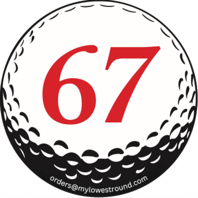 MyLowestRound Golf Decal