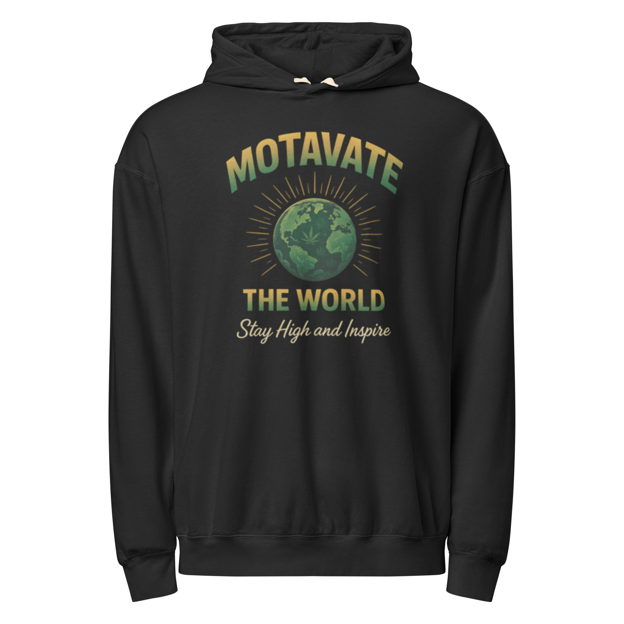 'Motavate' Unisex lightweight hoodie