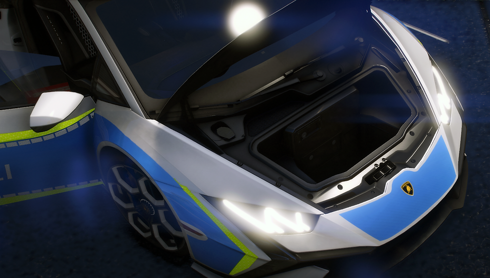 Миниатюра: Lamborghini Huracan Polizei
