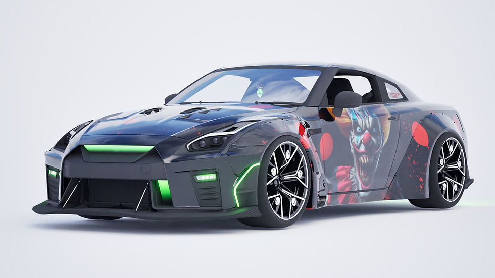 Miniaturbild: Nissan R35 Halloween [NO BADGE]