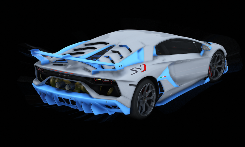 Miniature : Aventador FullBright Glowing