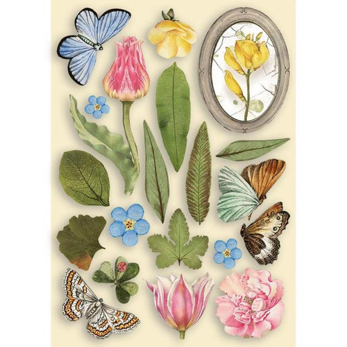 Stamperia Wooden Shapes A5 Daisy Art