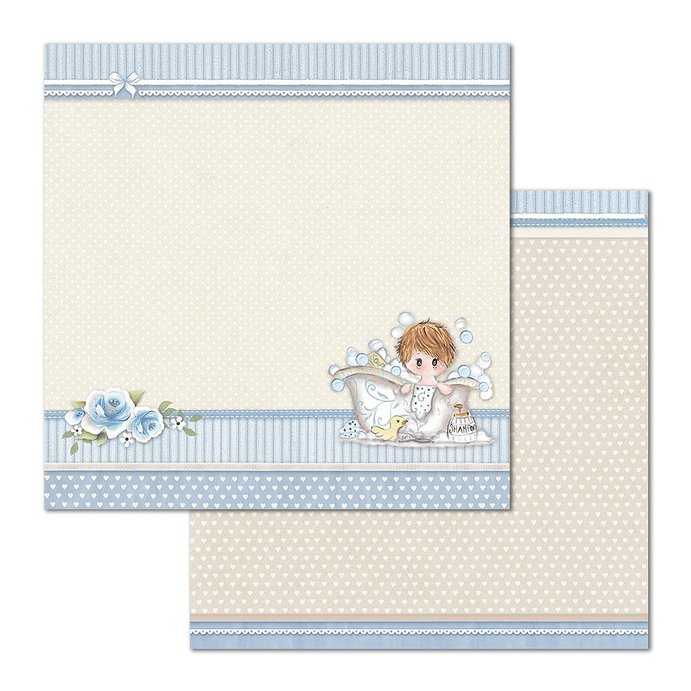 Miniatura: Scrapbooking Pad 10 sheets cm 30,5x30,5 (12"x12") - Little Boy
