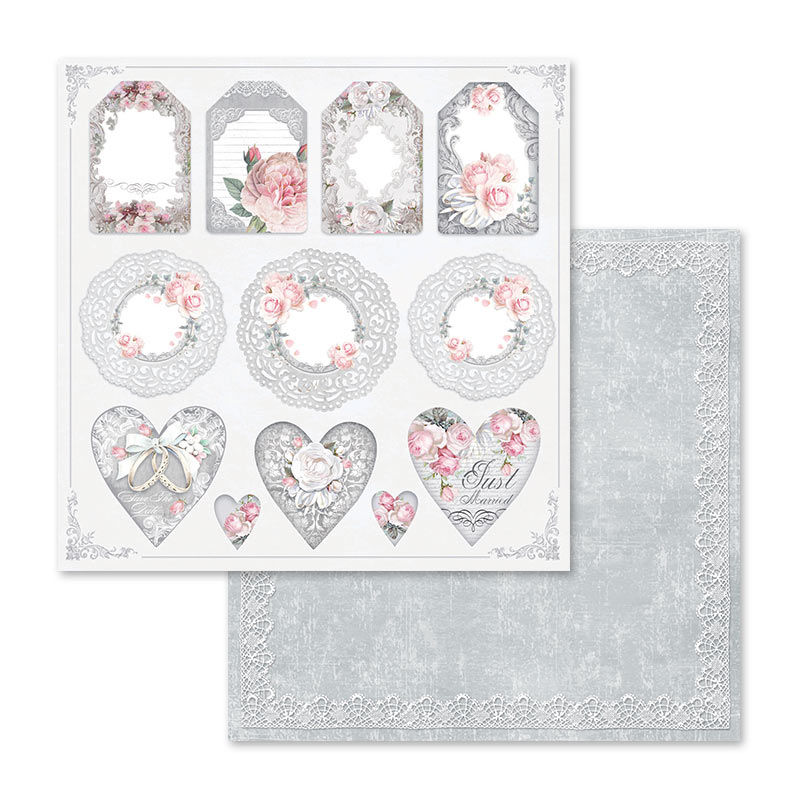 Miniatura: Scrapbooking Pad 10 sheets cm 30,5x30,5 (12"x12") - Wedding