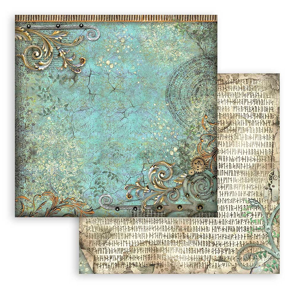 Miniatura: Scrapbooking Pad 10 sheets cm 30,5x30,5 Background - Magic Forest