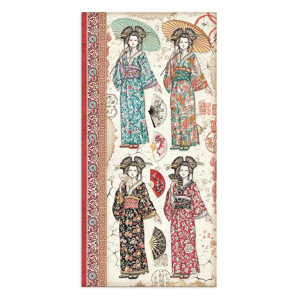 Miniatura: Collectables 10 sheets 15x30,5 (6”x12”) - Sir Vagabond in Japan