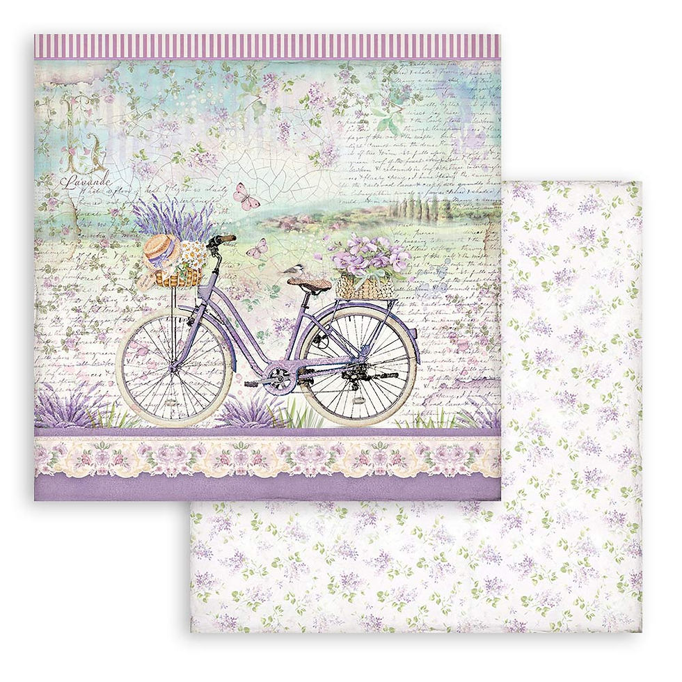 Miniatura: Scrapbooking Pad 10 sheets cm 30,5x30,5 (12"x12") - Provence