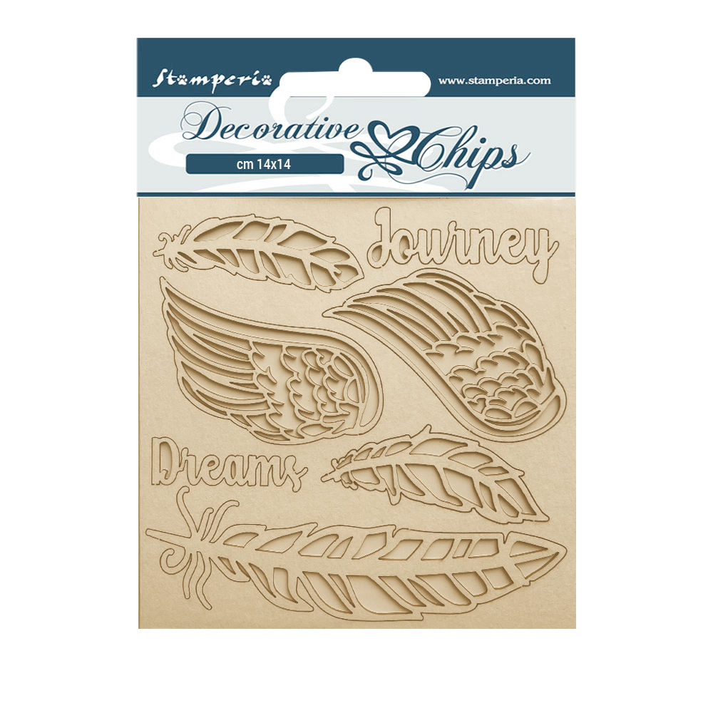 Decorative chips cm 14x14 - Our way journey