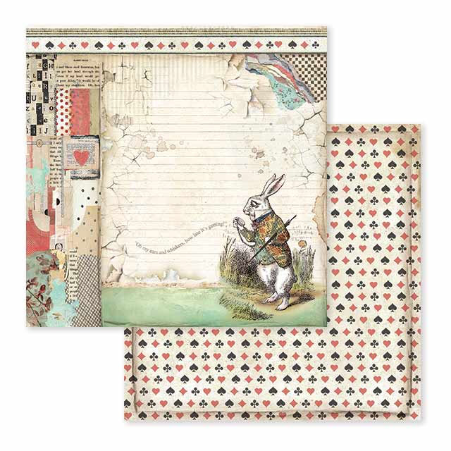 Miniatura: Scrapbooking Pad 10 sheets cm 30,5x30,5 (12"x12") - Alice