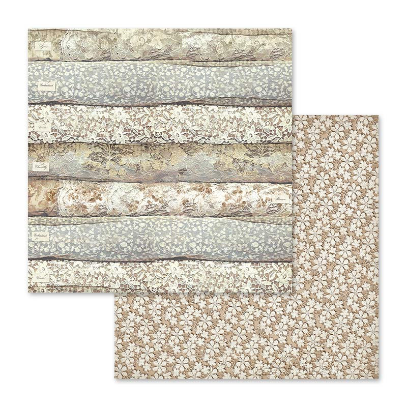 Miniatura: Scrapbooking Pad 10 sheets cm 30,5x30,5 (12"x12") - Old Lace