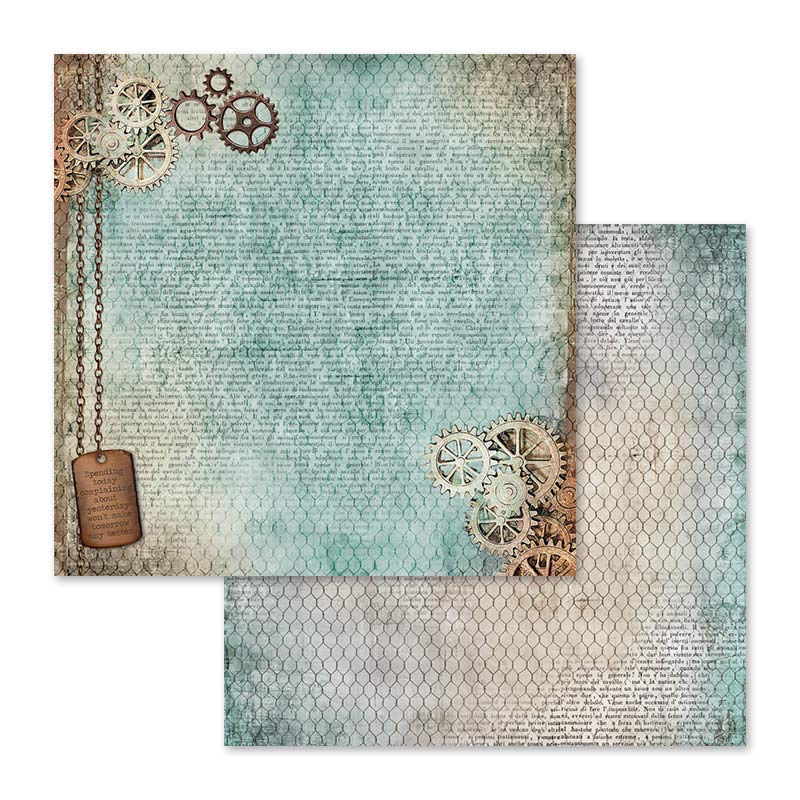 Miniatura: Scrapbooking Pad 10 sheets cm 30,5x30,5 (12"x12") - Clockwise