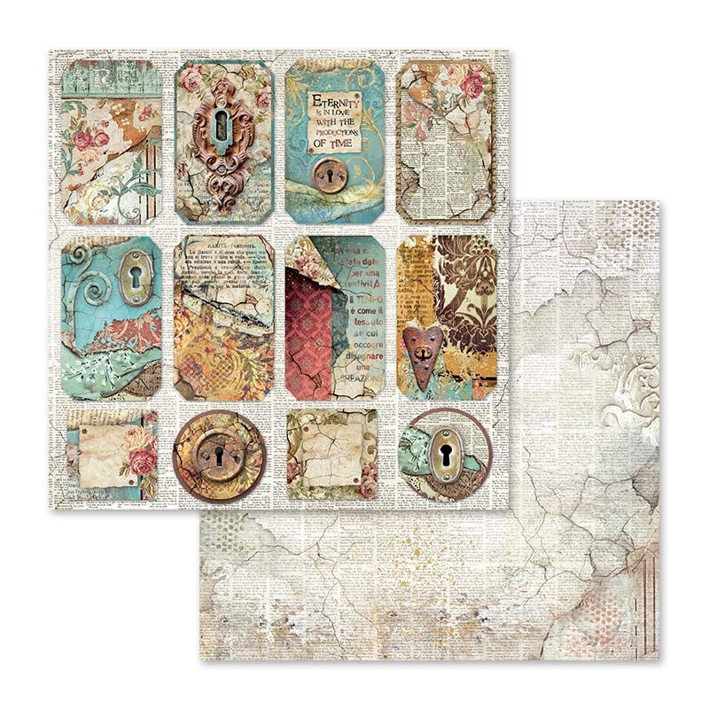 Miniature : Scrapbooking Pad 10 sheets cm 30,5x30,5 (12"x12") - Time s an Illusion