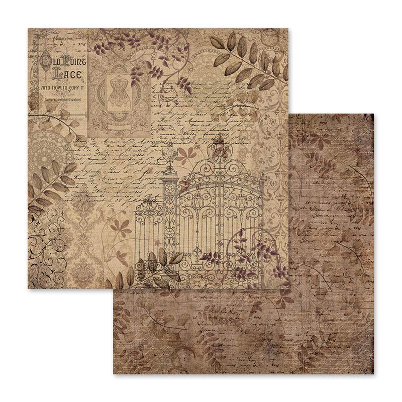 Miniatura: Scrapbooking Pad 10 sheets cm 30,5x30,5 (12"x12") - Old Lace