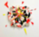 Paper sculpture by the American artist Lindsay McCulloch.