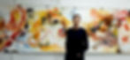Photography of the Brighton-based painter Lucianna Whittle.