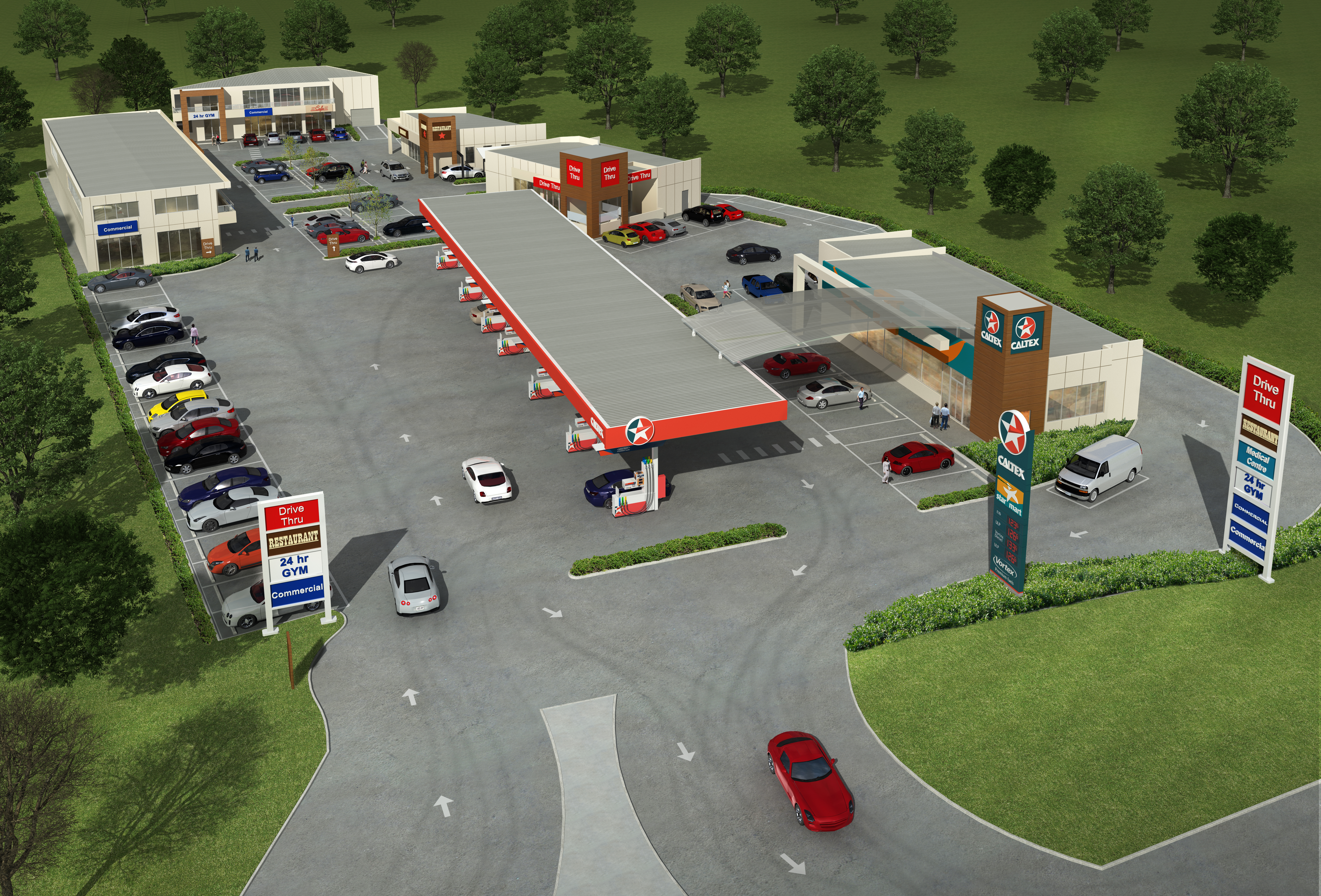 Edmondson Park Petrol Station