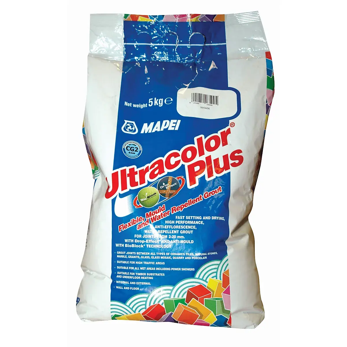 Mapei Ultracolor Plus Grout 112 Medium Grey 5Kg